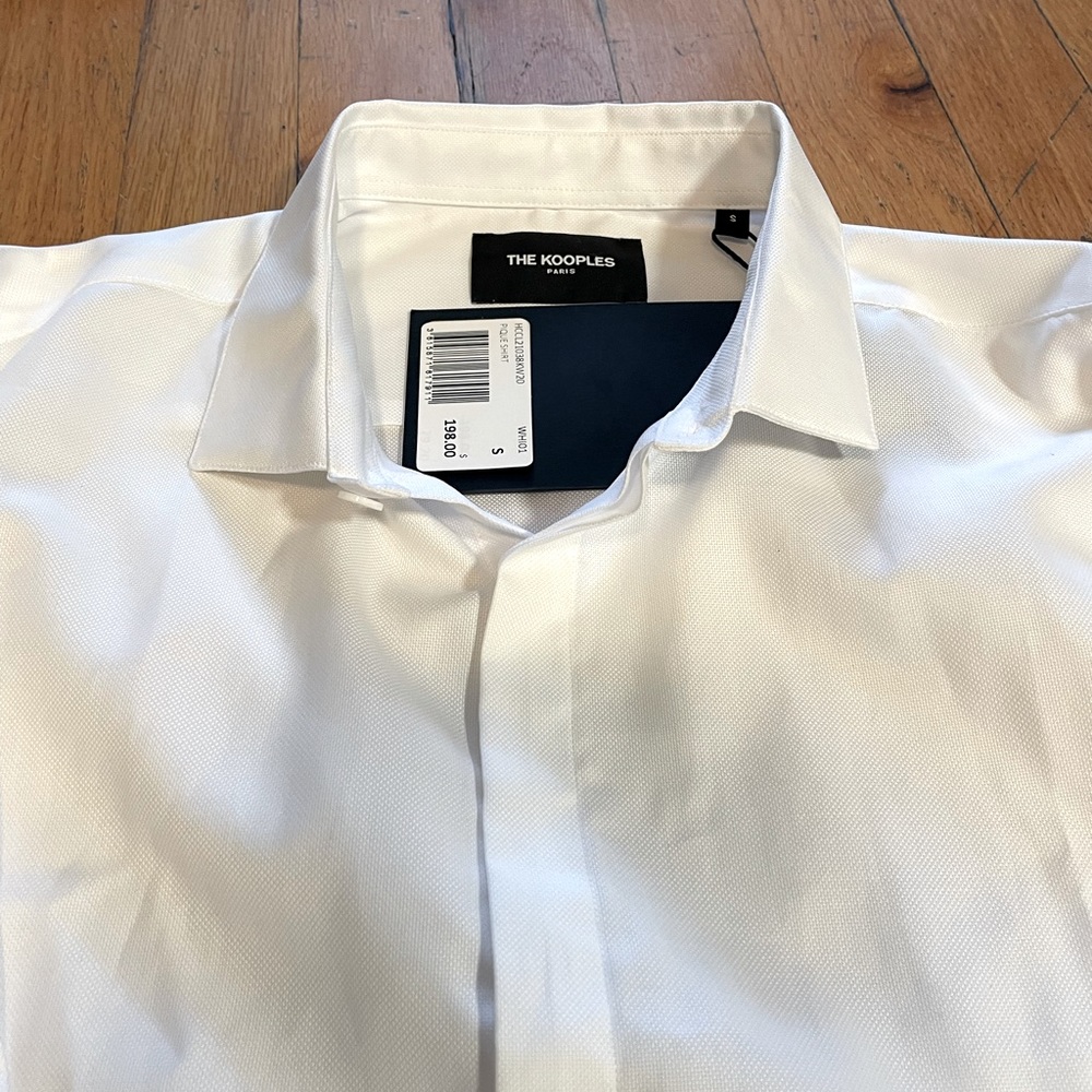 NWT - Brand new with tags “The Kooples” white button down